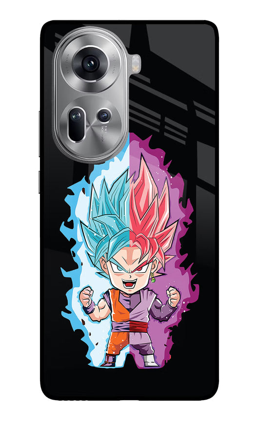 Chota Goku Oppo Reno11 Glass Case