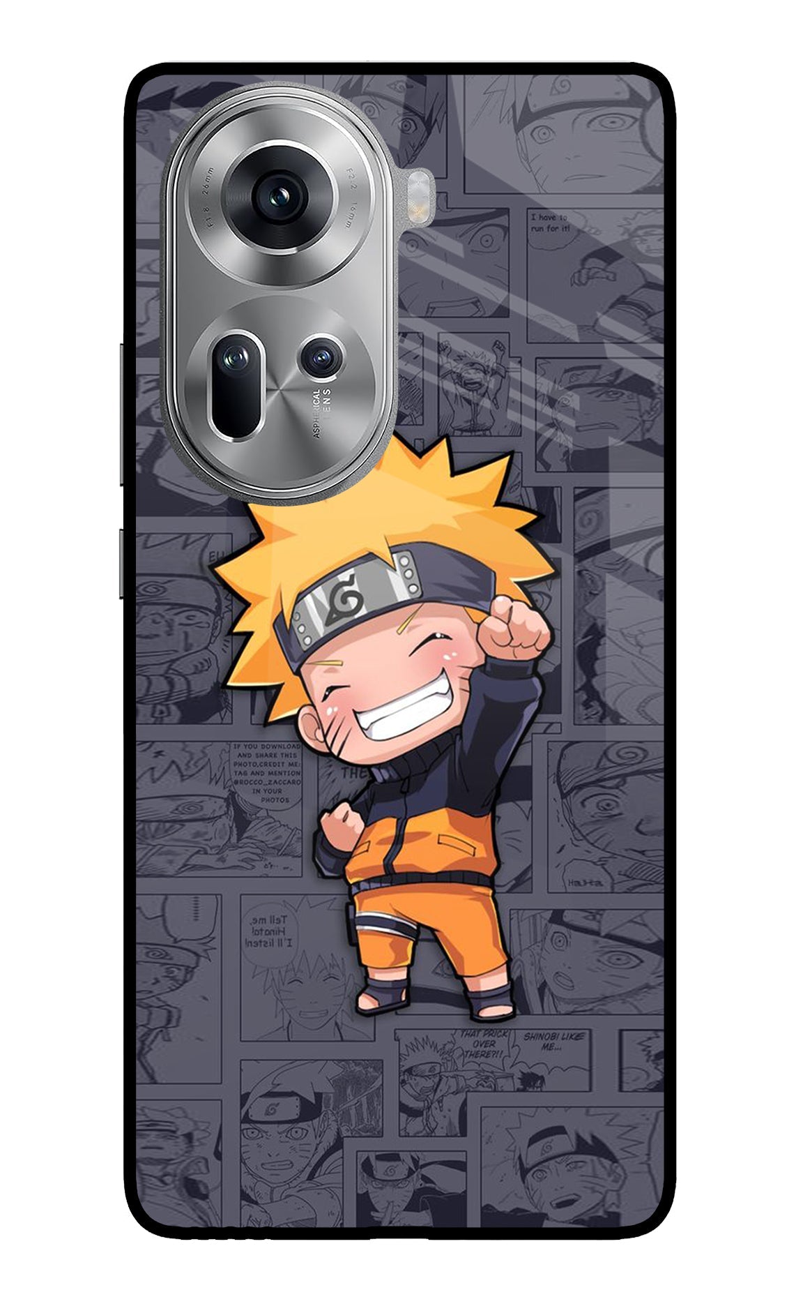 Chota Naruto Oppo Reno11 Glass Case