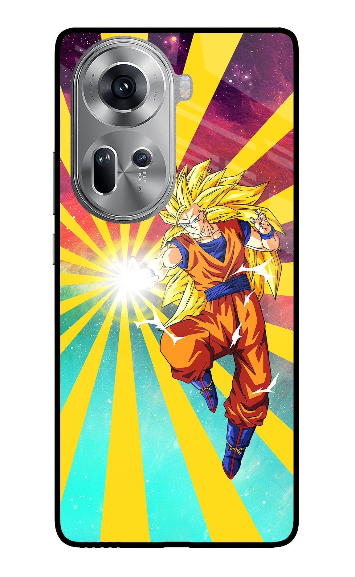 Goku Super Saiyan Oppo Reno11 Glass Case