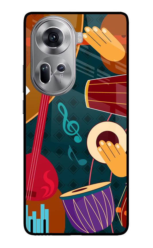 Music Instrument Oppo Reno11 Glass Case