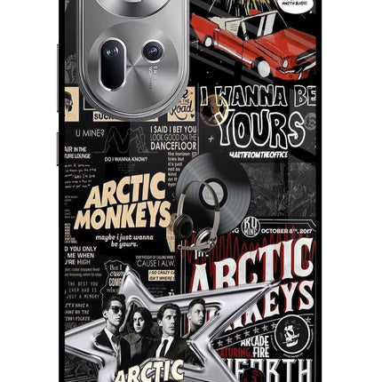 Arctic Monkeys Oppo Reno11 Glass Case