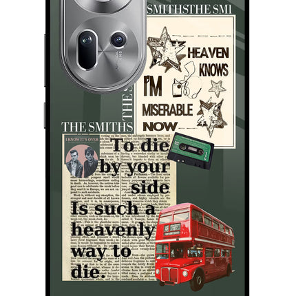 The Smiths Oppo Reno11 Glass Case