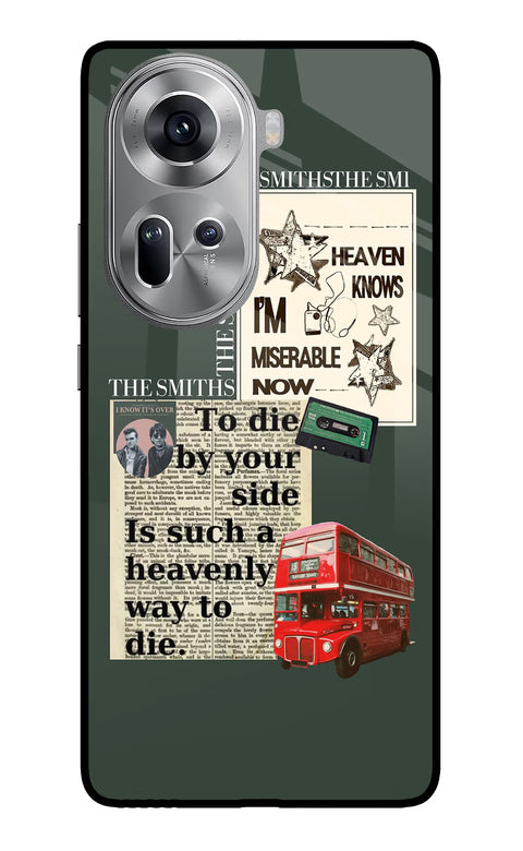The Smiths Oppo Reno11 Glass Case