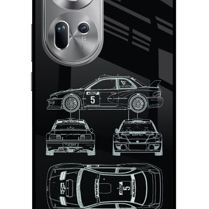 WRC'99 Oppo Reno11 Glass Case