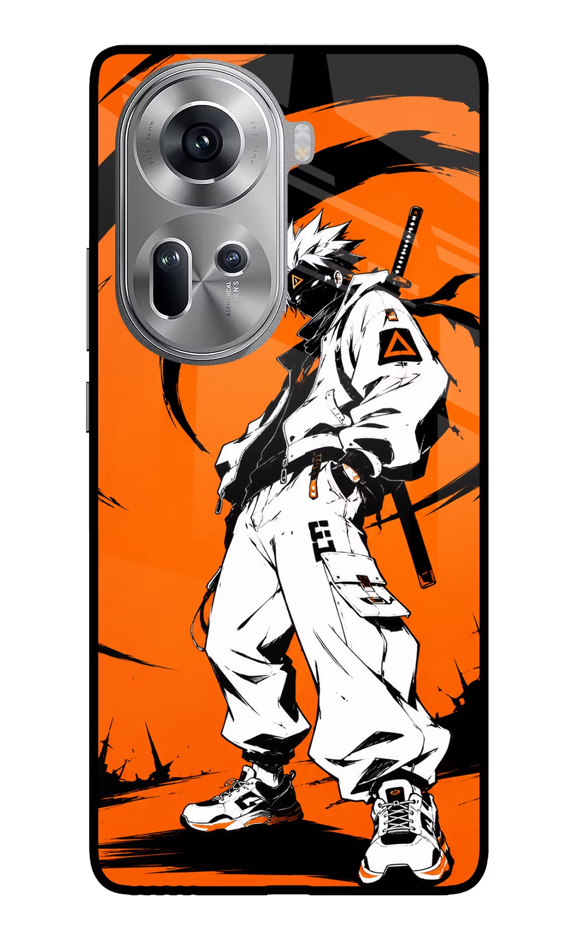 Street Samurai  Oppo Reno11 Glass Case
