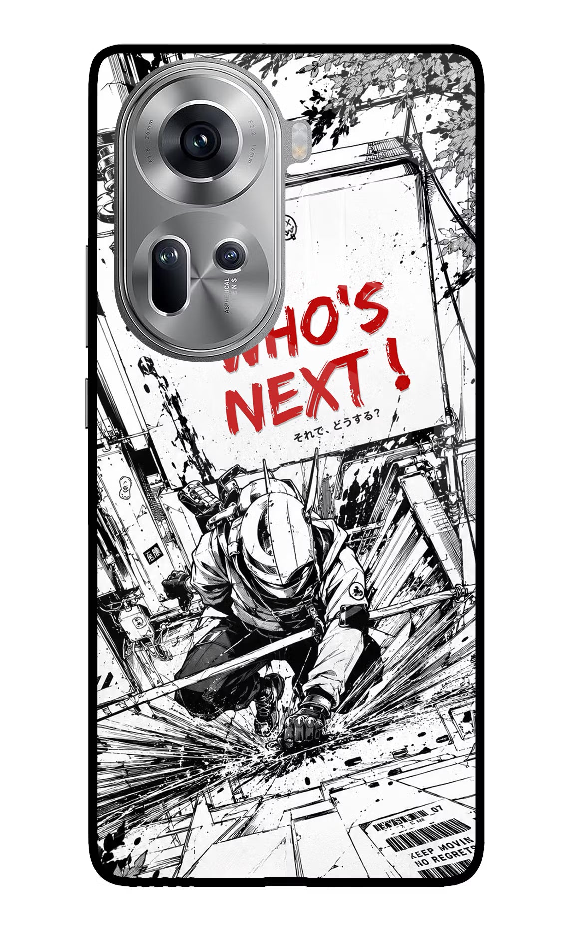 Who's Next Oppo Reno11 Glass Case
