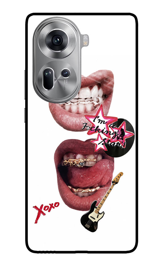 Rockstar Oppo Reno11 Glass Case