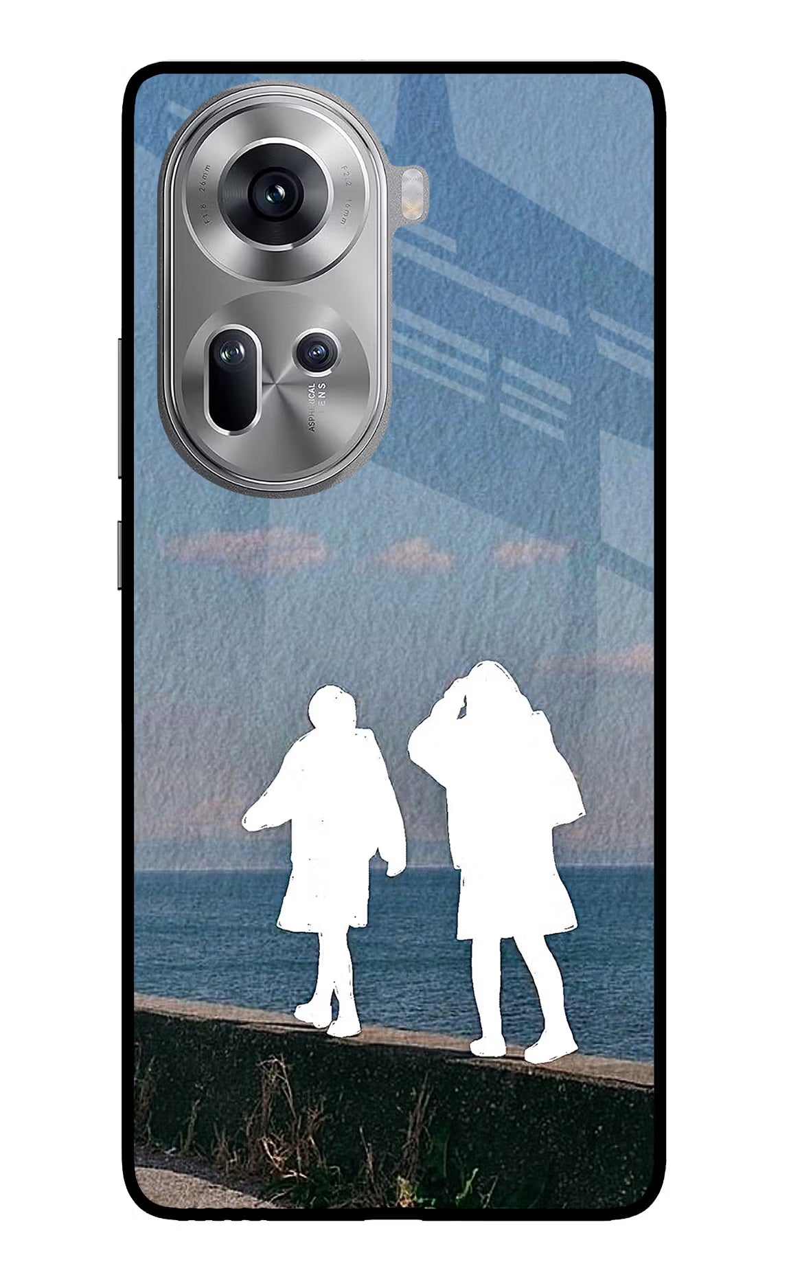 Coastal Dream Oppo Reno11 Glass Case