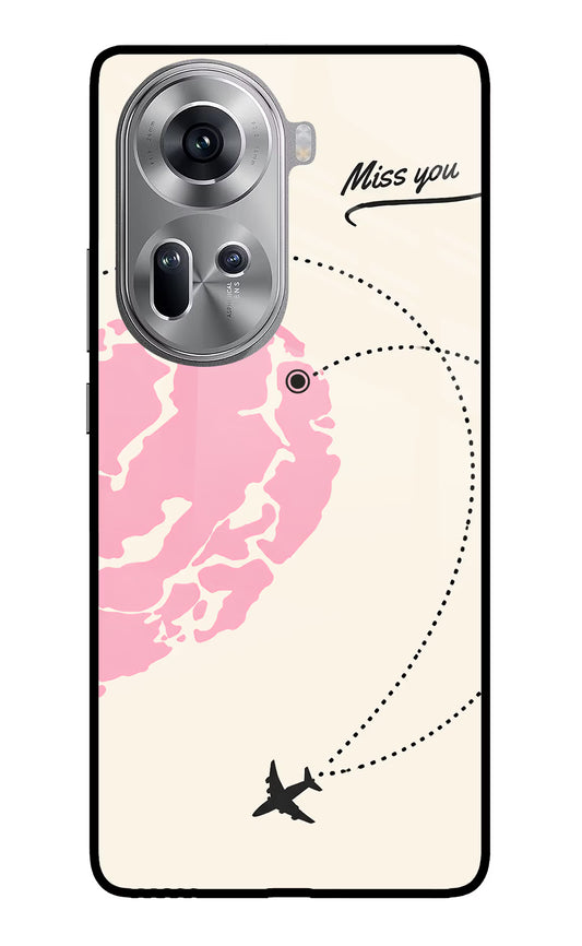 Miss Orbit Oppo Reno11 Glass Case