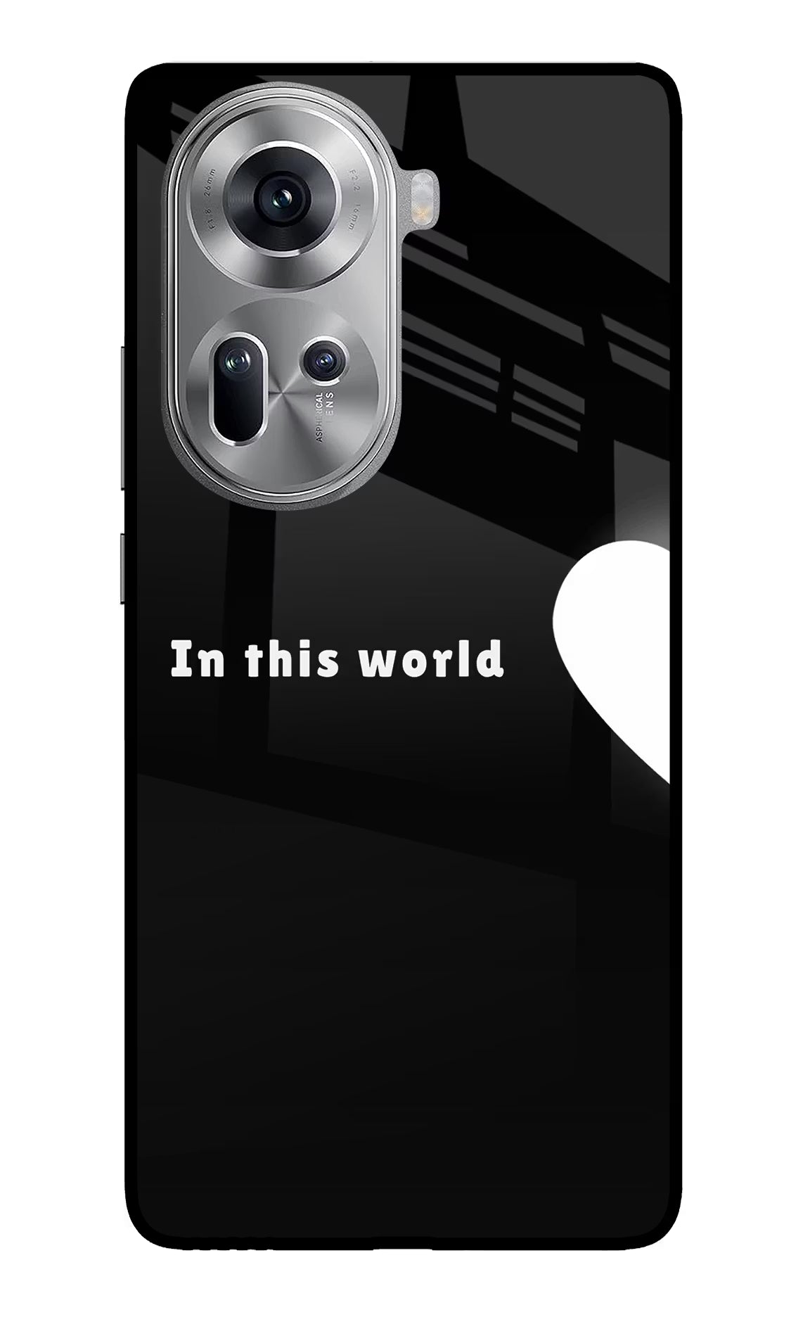 This World Oppo Reno11 Glass Case