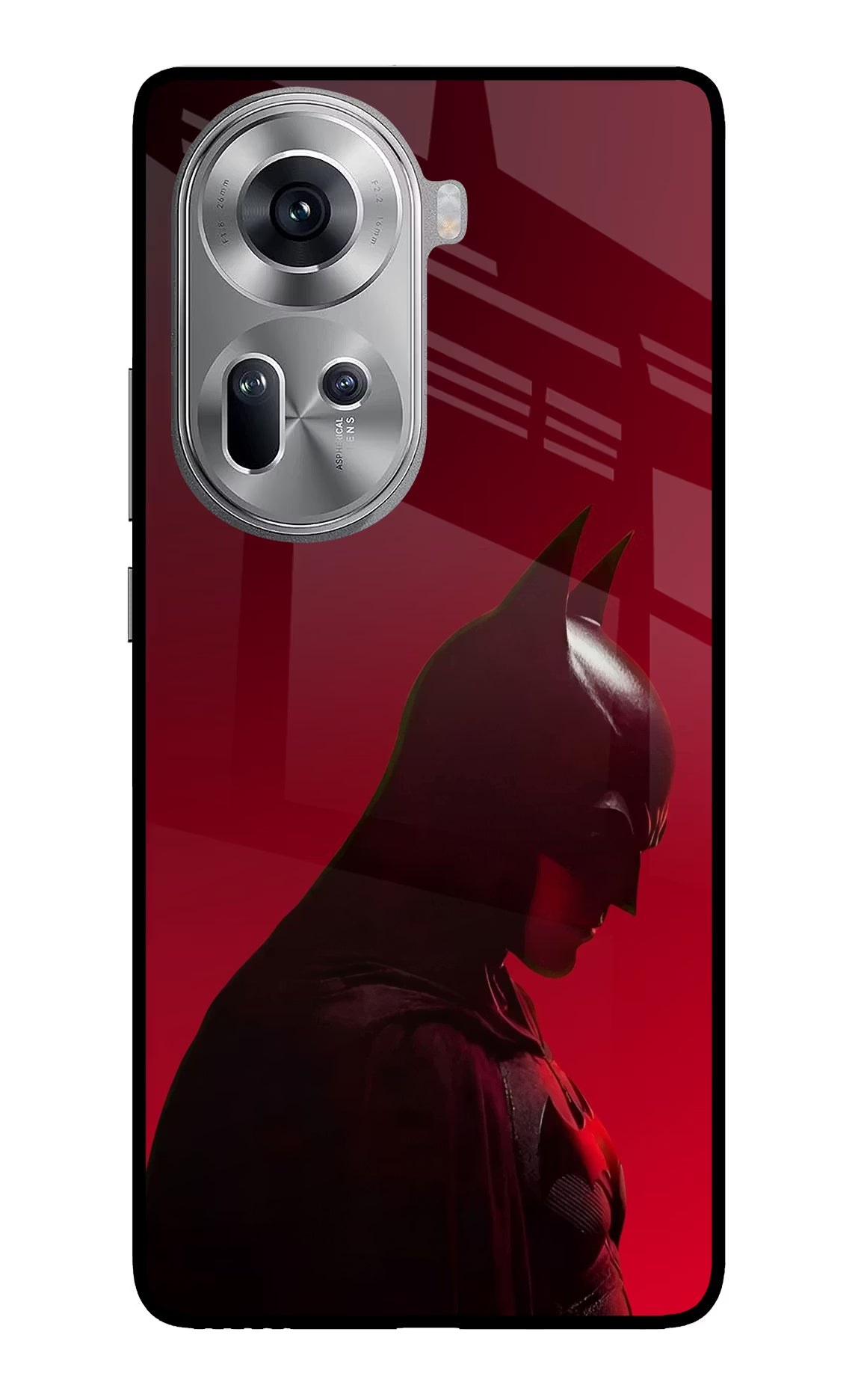 Dark Knight Oppo Reno11 Glass Case