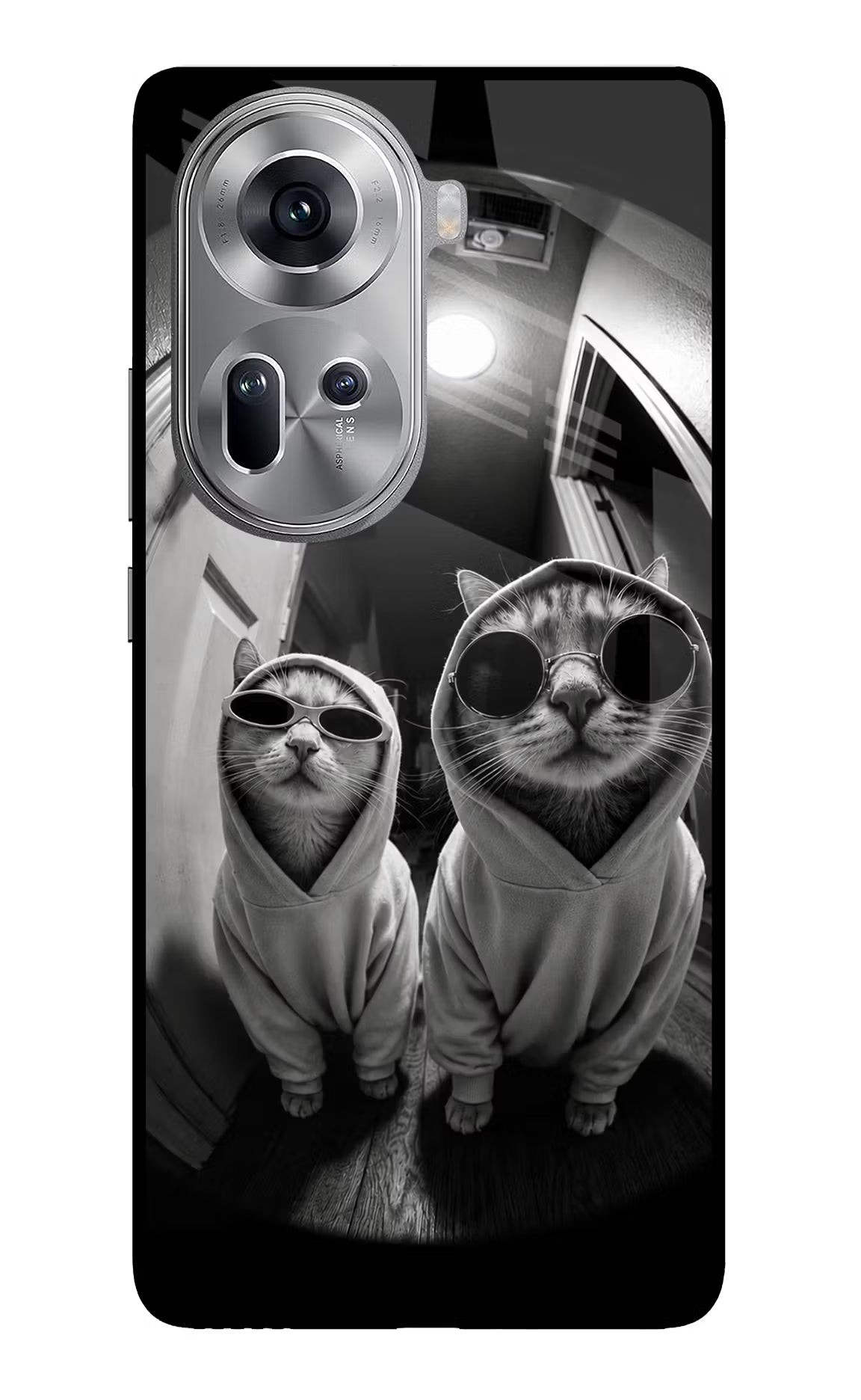 Hood Cats Oppo Reno11 Glass Case