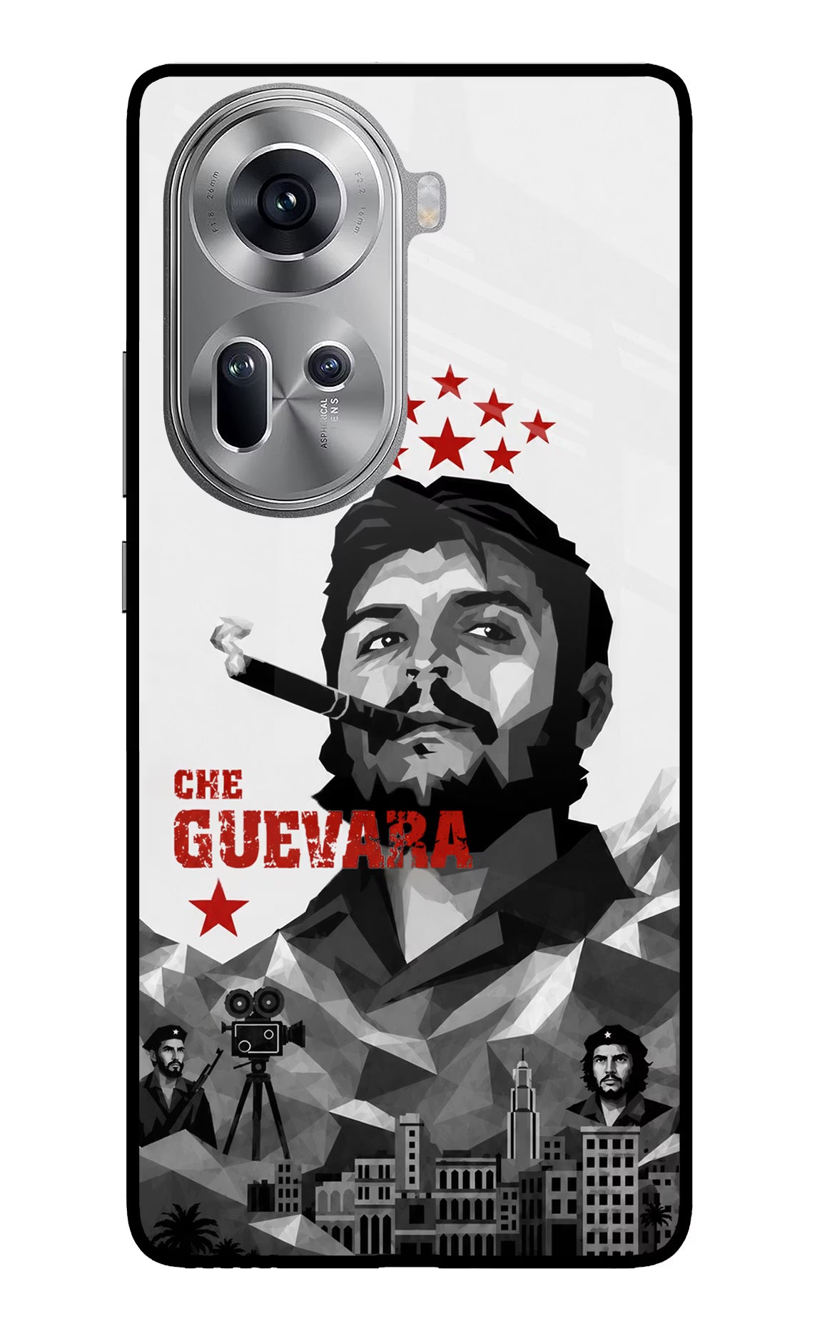 Che Guevara Iconic Oppo Reno11 Glass Case