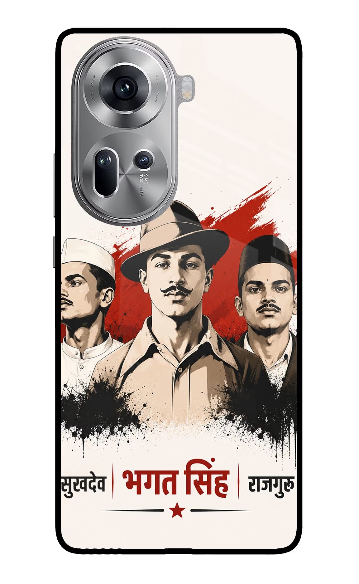 Sardar Patel Iron Will Oppo Reno11 Glass Case