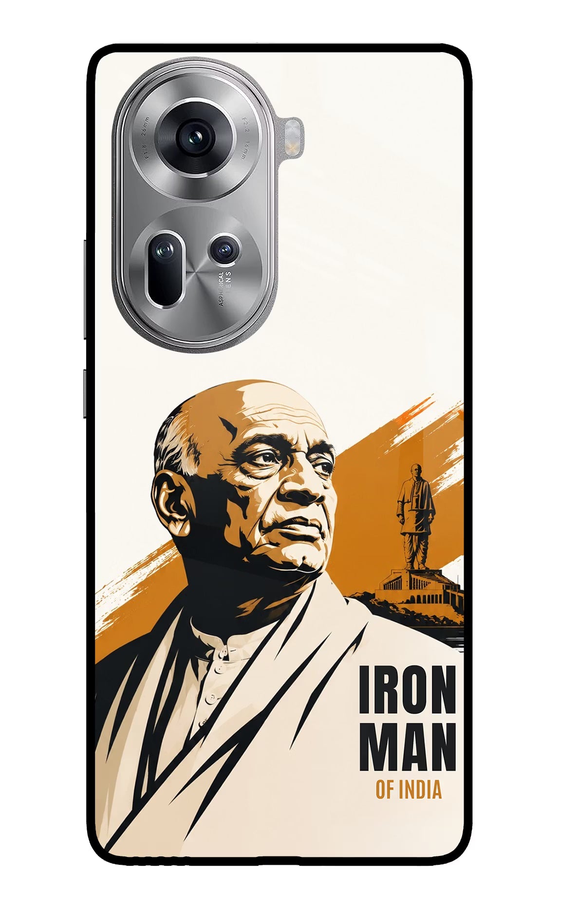 Chandrashekhar Azad Fearless Oppo Reno11 Glass Case