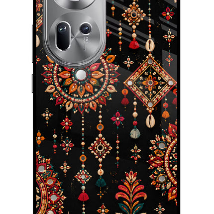 Boho Noir Oppo Reno11 Glass Case
