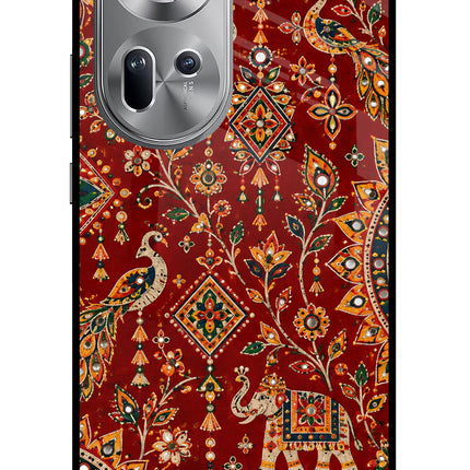 Laal Riwaaz Oppo Reno11 Glass Case