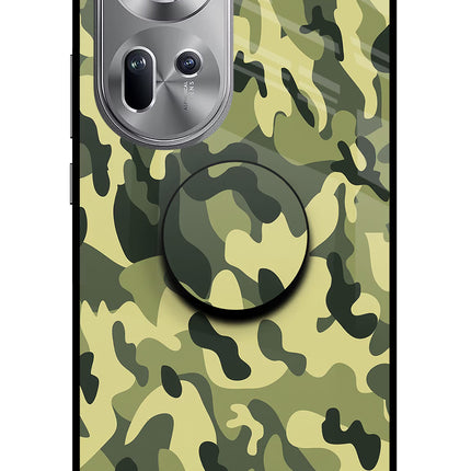 Camouflage Oppo Reno11 Pop Case by Casekaro