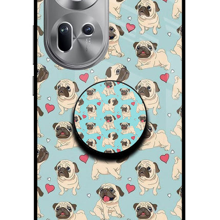 Pug Dog Oppo Reno11 Pop Case by Casekaro