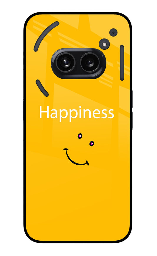 Happiness With Smiley Nothing Phone 2A Glass Case