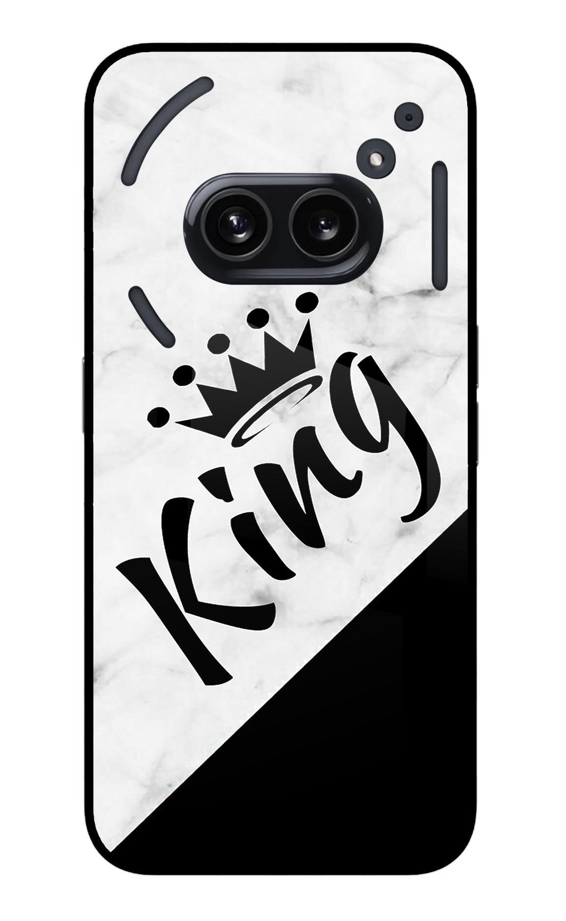 King Nothing Phone 2A Back Cover