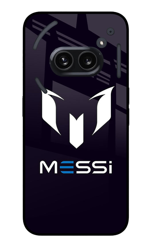 Messi Logo Nothing Phone 2A Glass Case