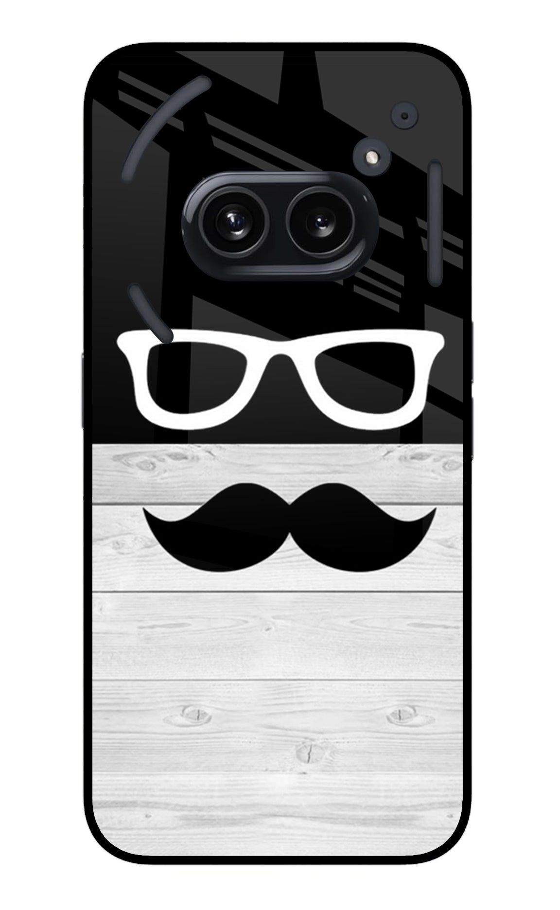 Mustache Nothing Phone 2A Glass Case