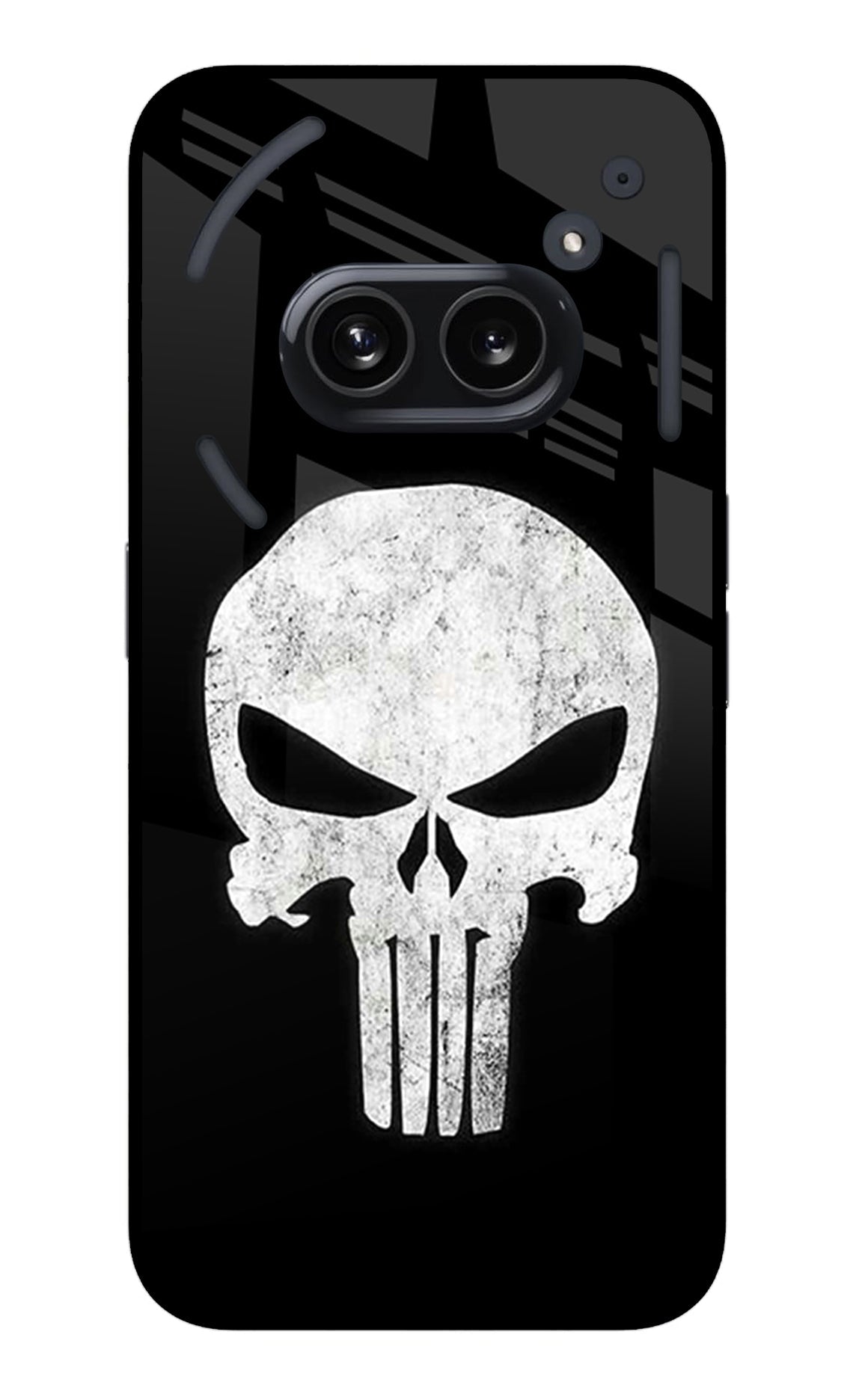 Punisher Skull Nothing Phone 2A Glass Case