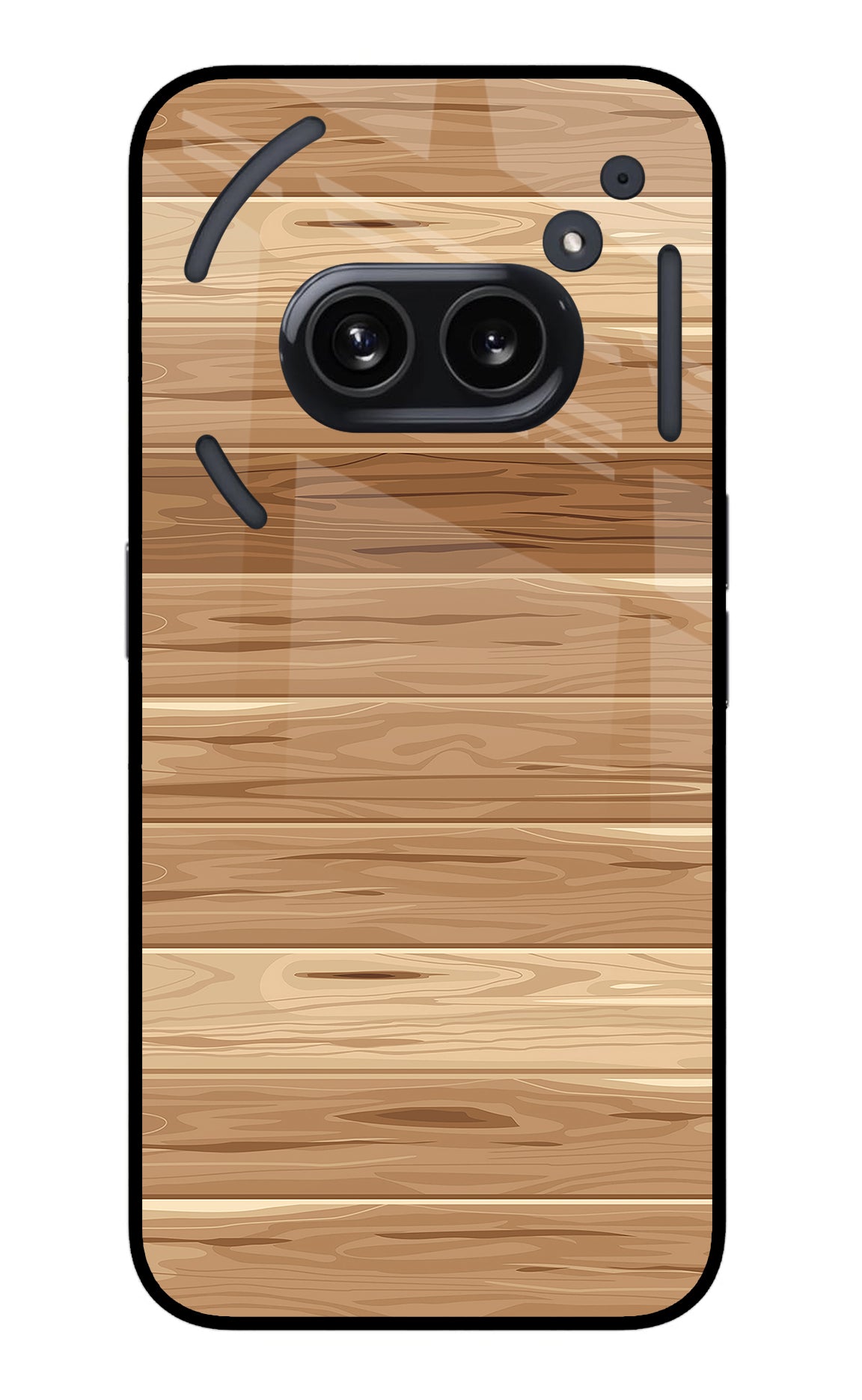 Wooden Vector Nothing Phone 2A Glass Case