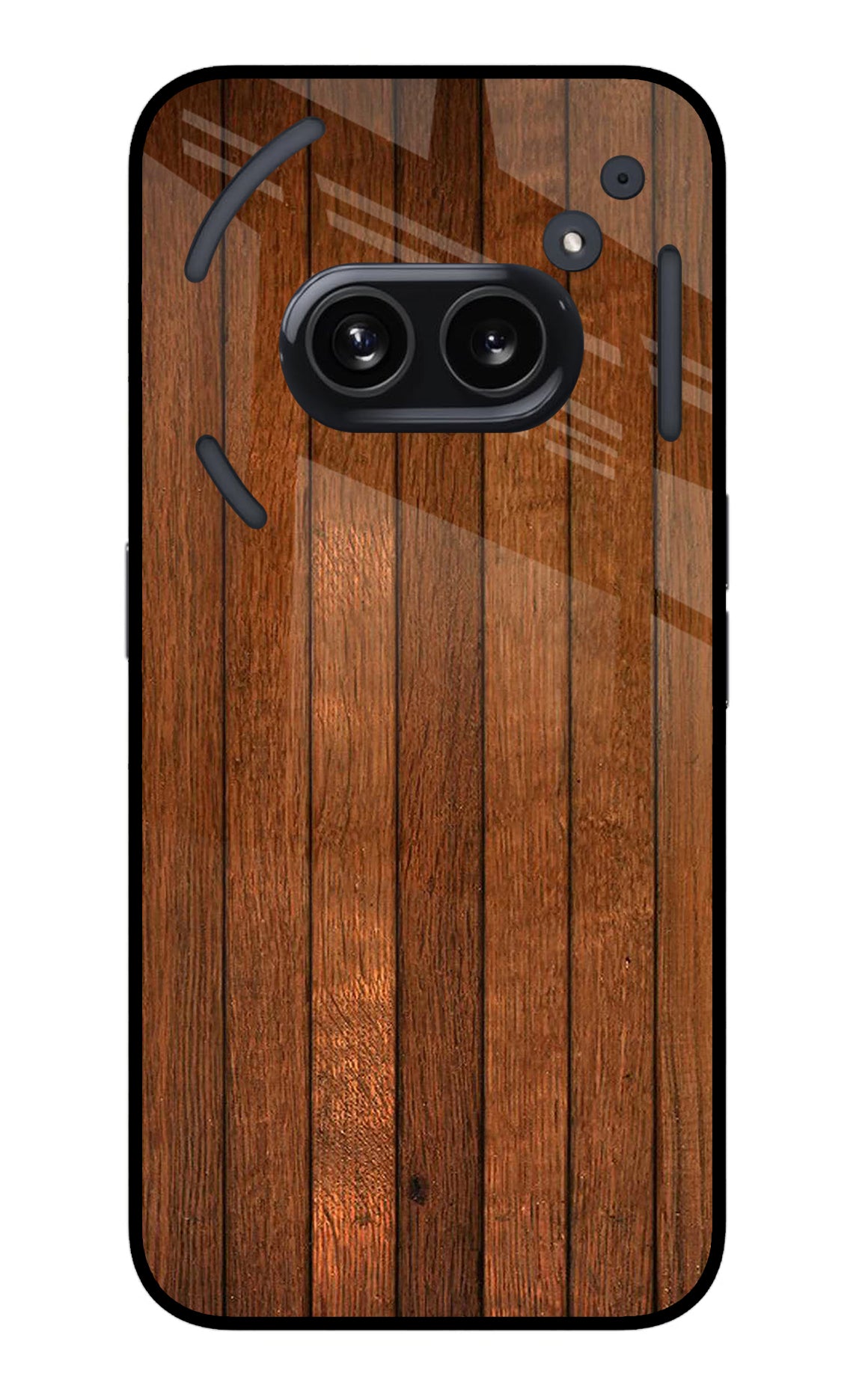 Wooden Artwork Bands Nothing Phone 2A Glass Case