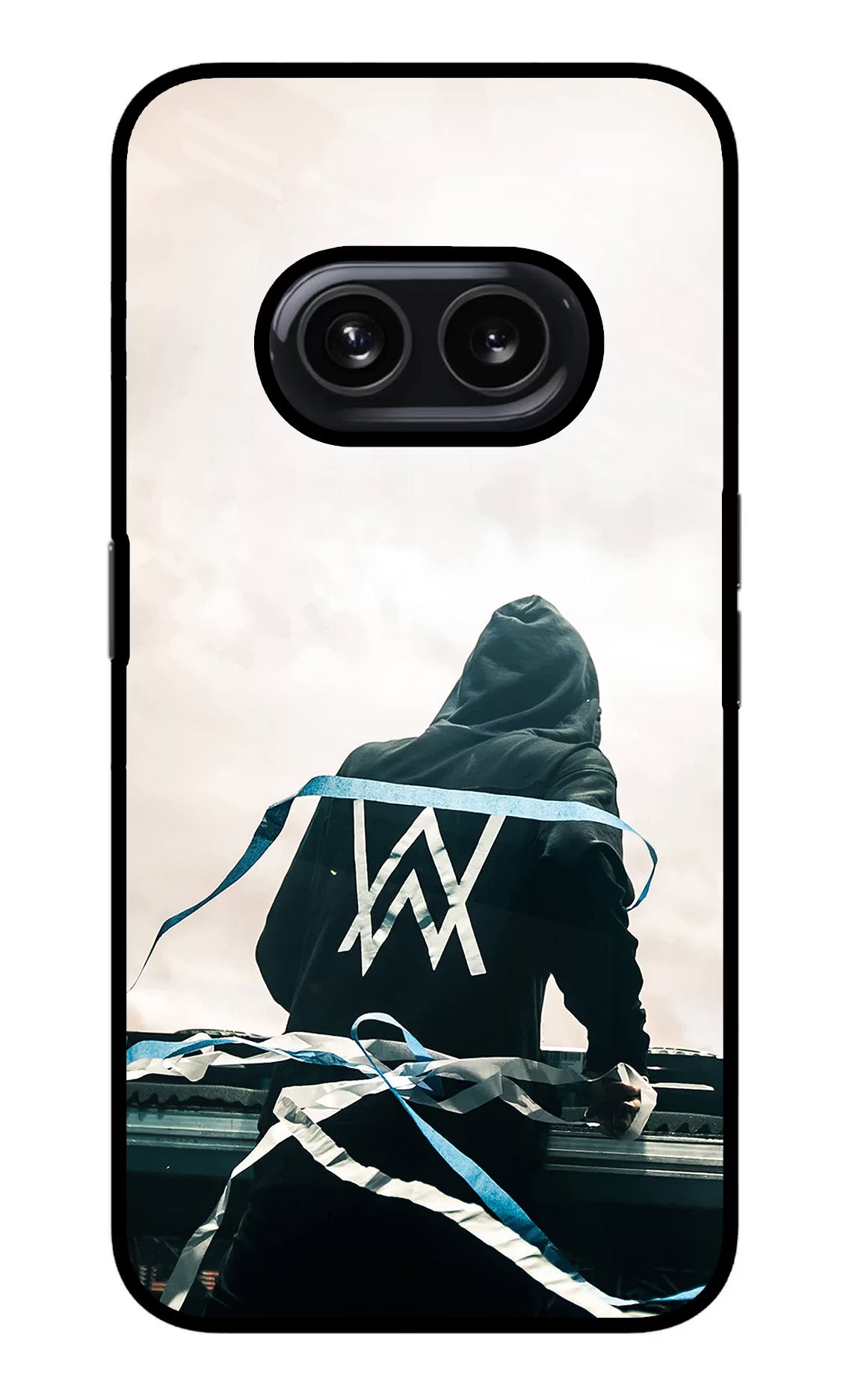 Alan Walker Nothing Phone 2A Glass Case Back Cover by Casekaro