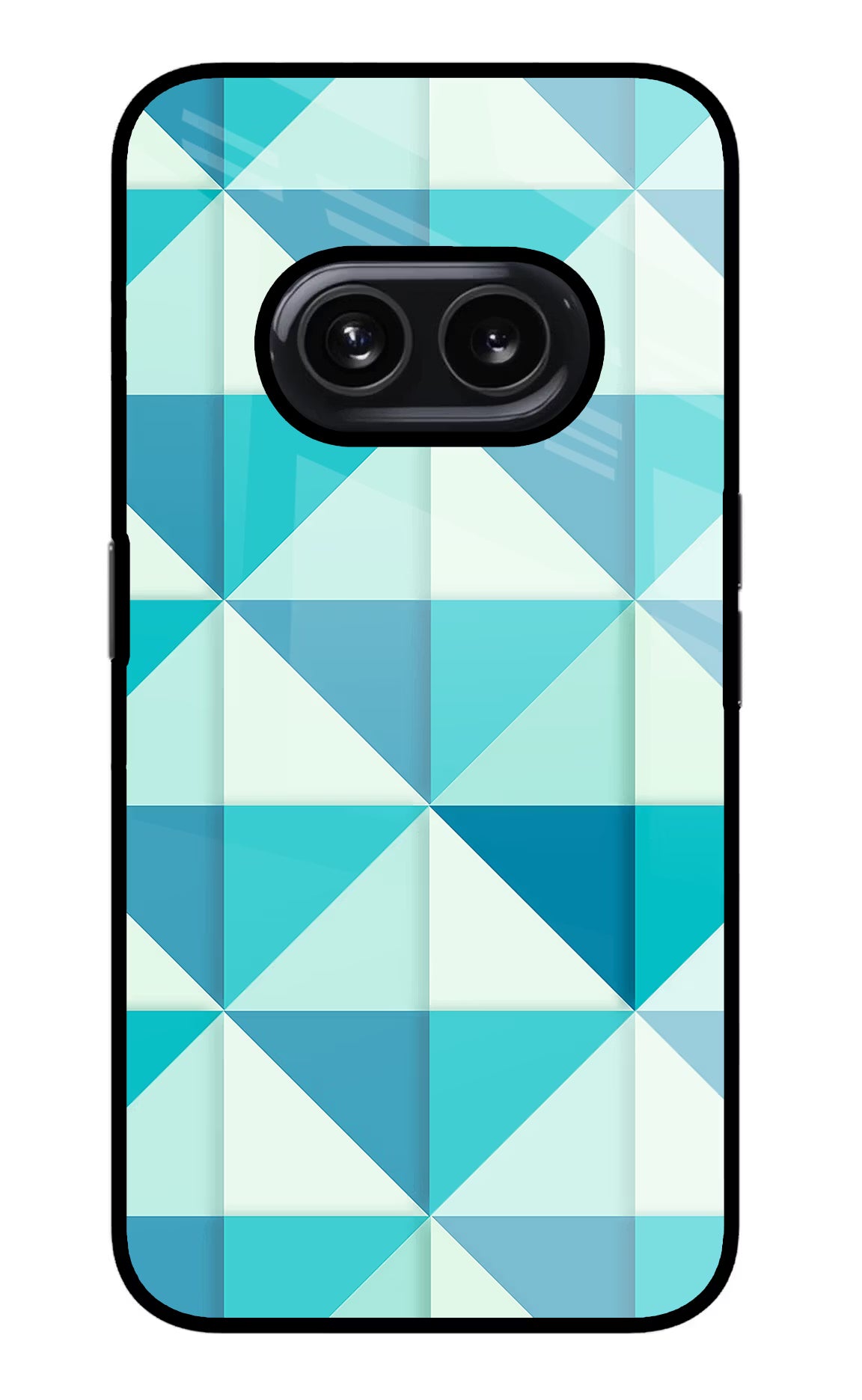 Abstract Nothing Phone 2A Glass Case Back Cover by Casekaro