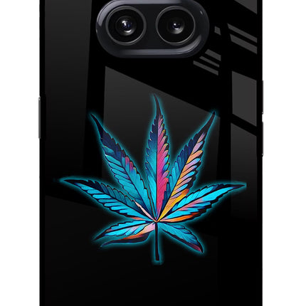 Weed Nothing Phone 2A Glass Case