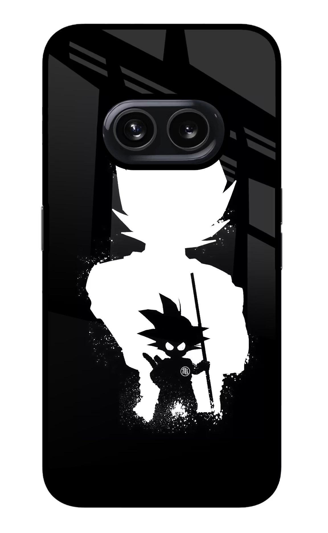 Goku Shadow Nothing Phone 2A Glass Case Back Cover by Casekaro