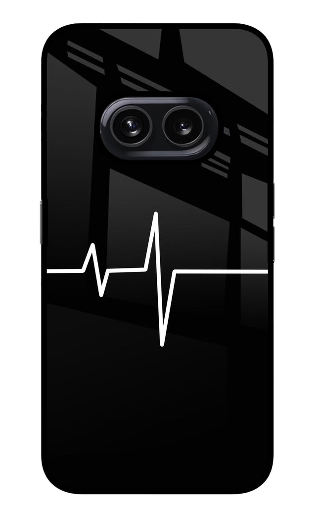 Heart Beats Nothing Phone 2A Glass Case