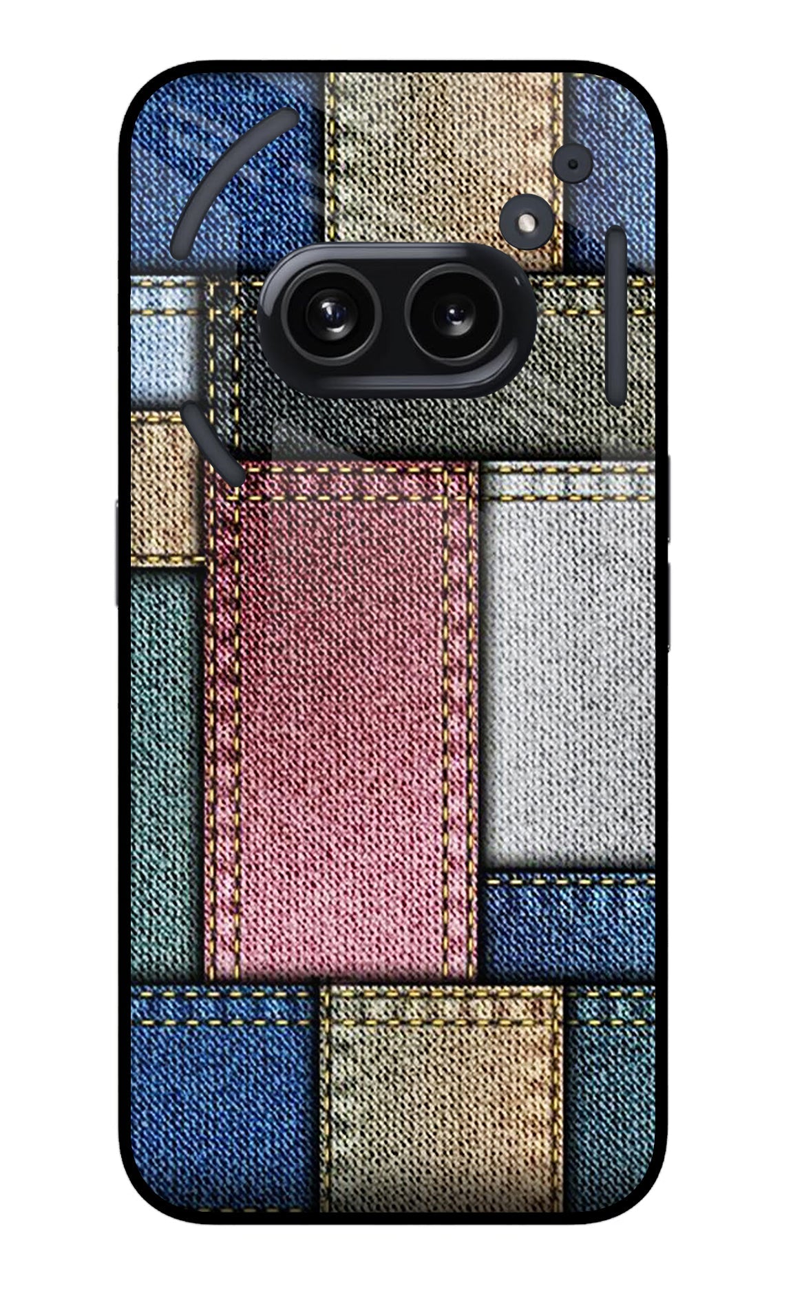 Multicolor Jeans Nothing Phone 2A Glass Case