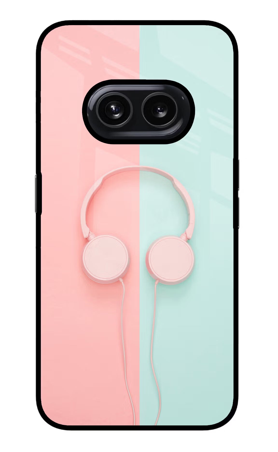 Music Lover Nothing Phone 2A Glass Case Back Cover by Casekaro