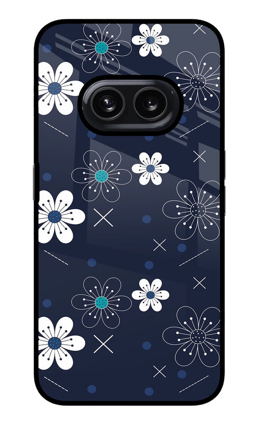 Flowers Nothing Phone 2A Glass Case
