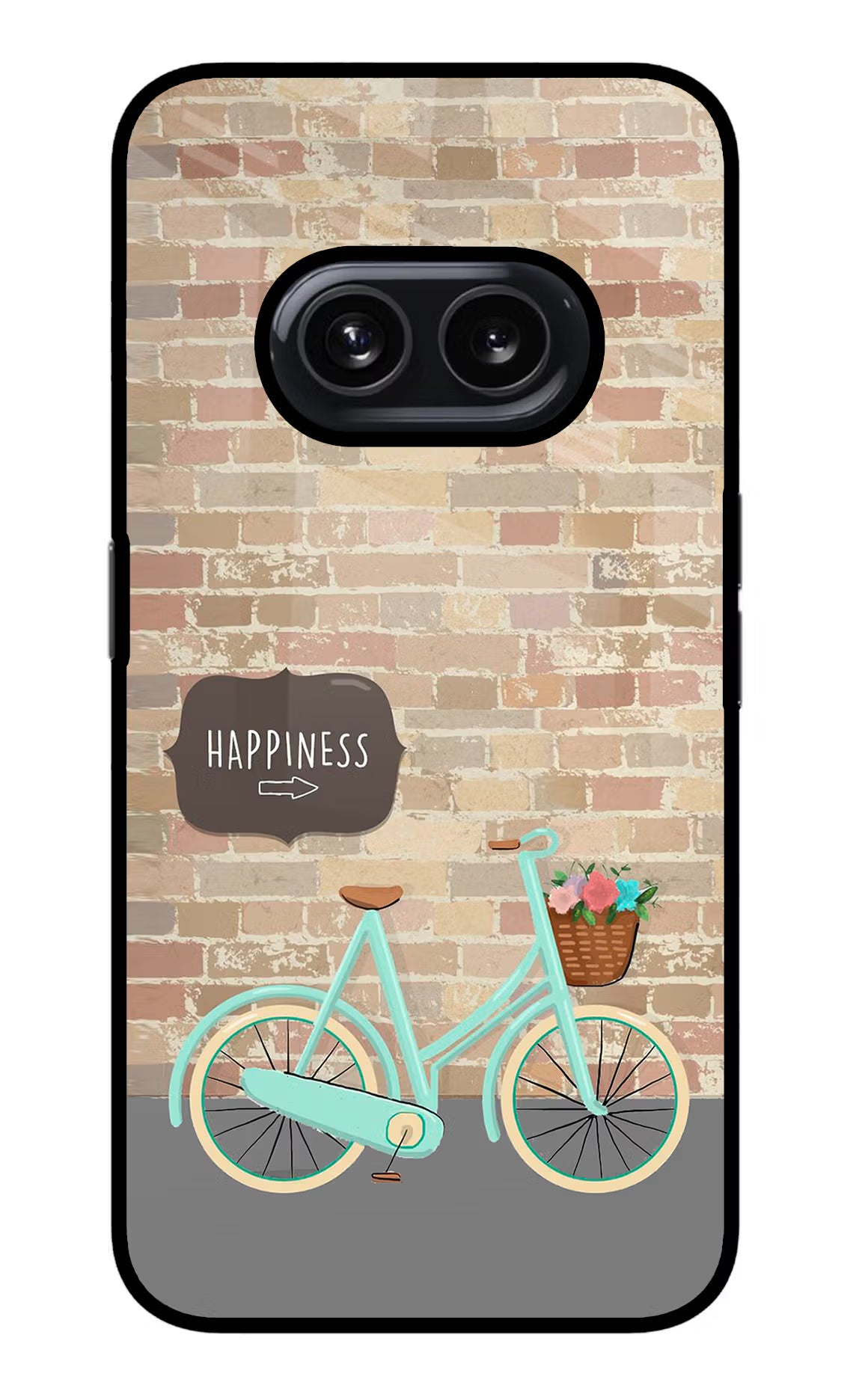 Happiness Artwork Nothing Phone 2A Glass Case Back Cover by Casekaro