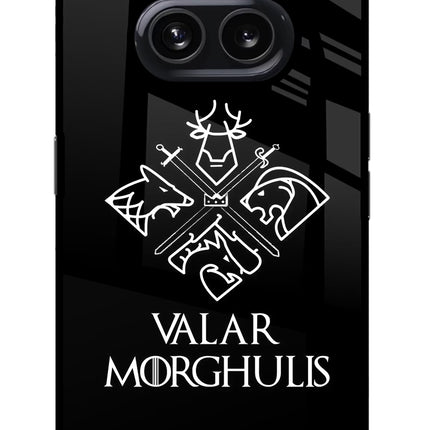 Valar Morghulis | Game Of Thrones Nothing Phone 2A Glass Case Back Cover by Casekaro