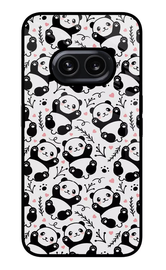 Cute Panda Nothing Phone 2A Glass Case