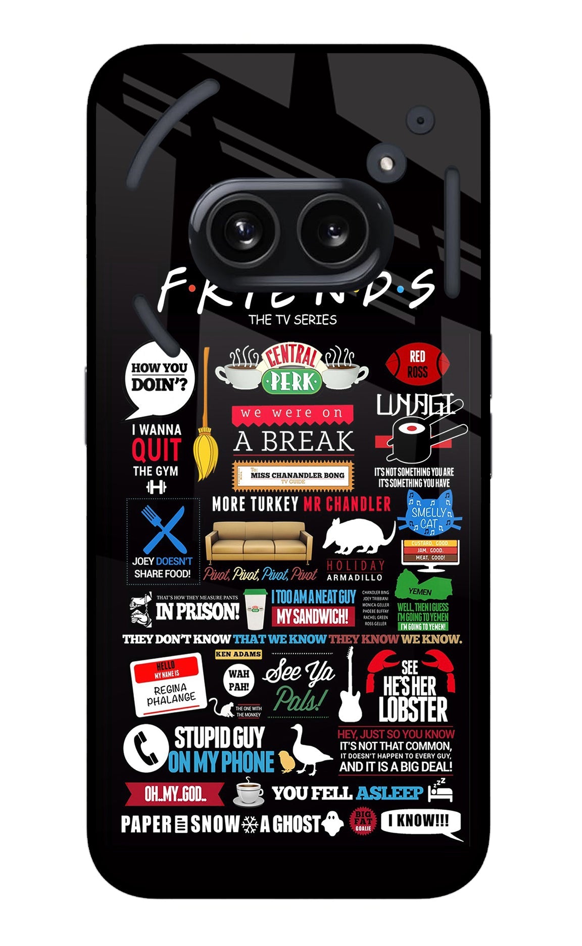 FRIENDS Nothing Phone 2A Back Cover