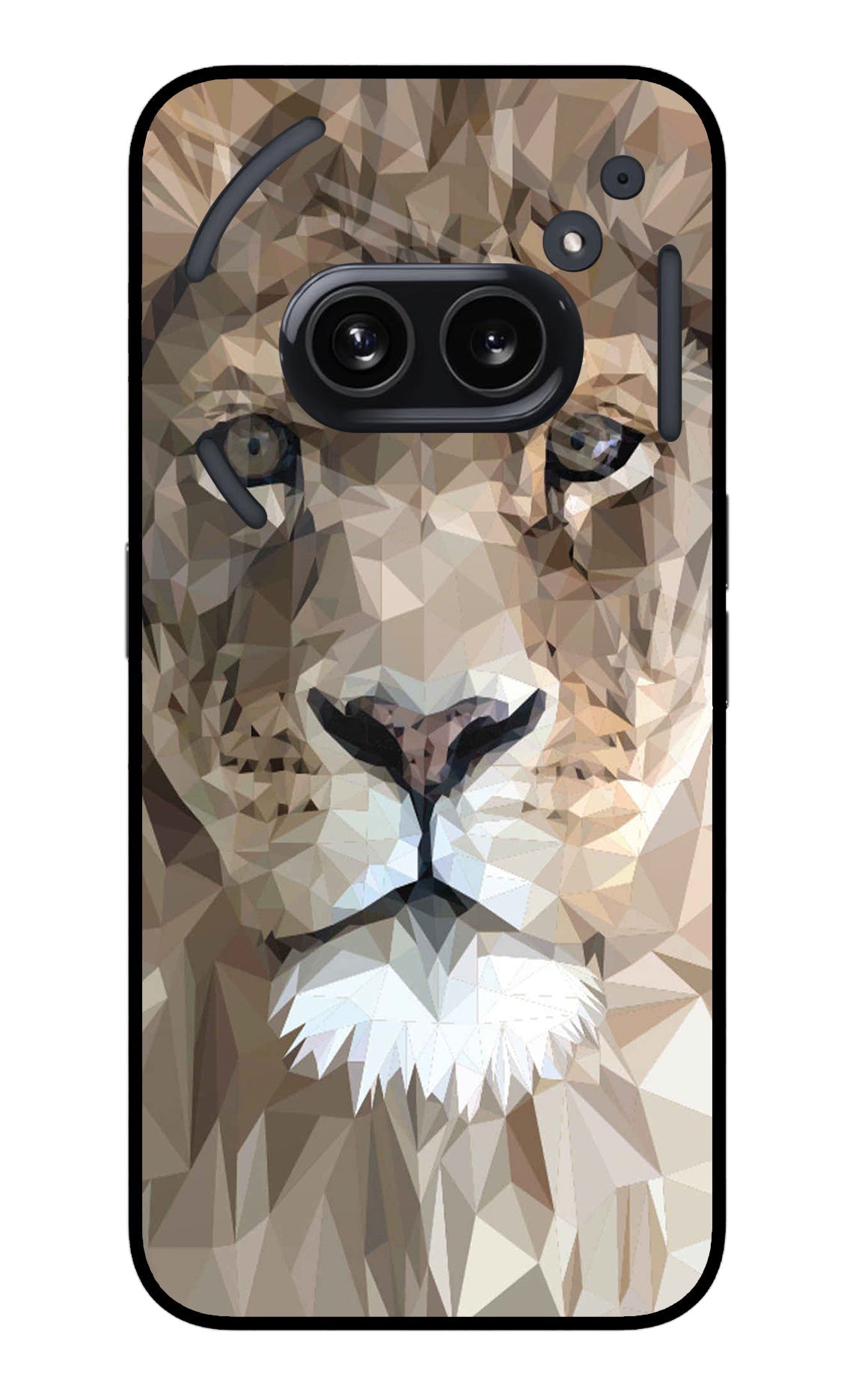 Lion Art Nothing Phone 2A Glass Case