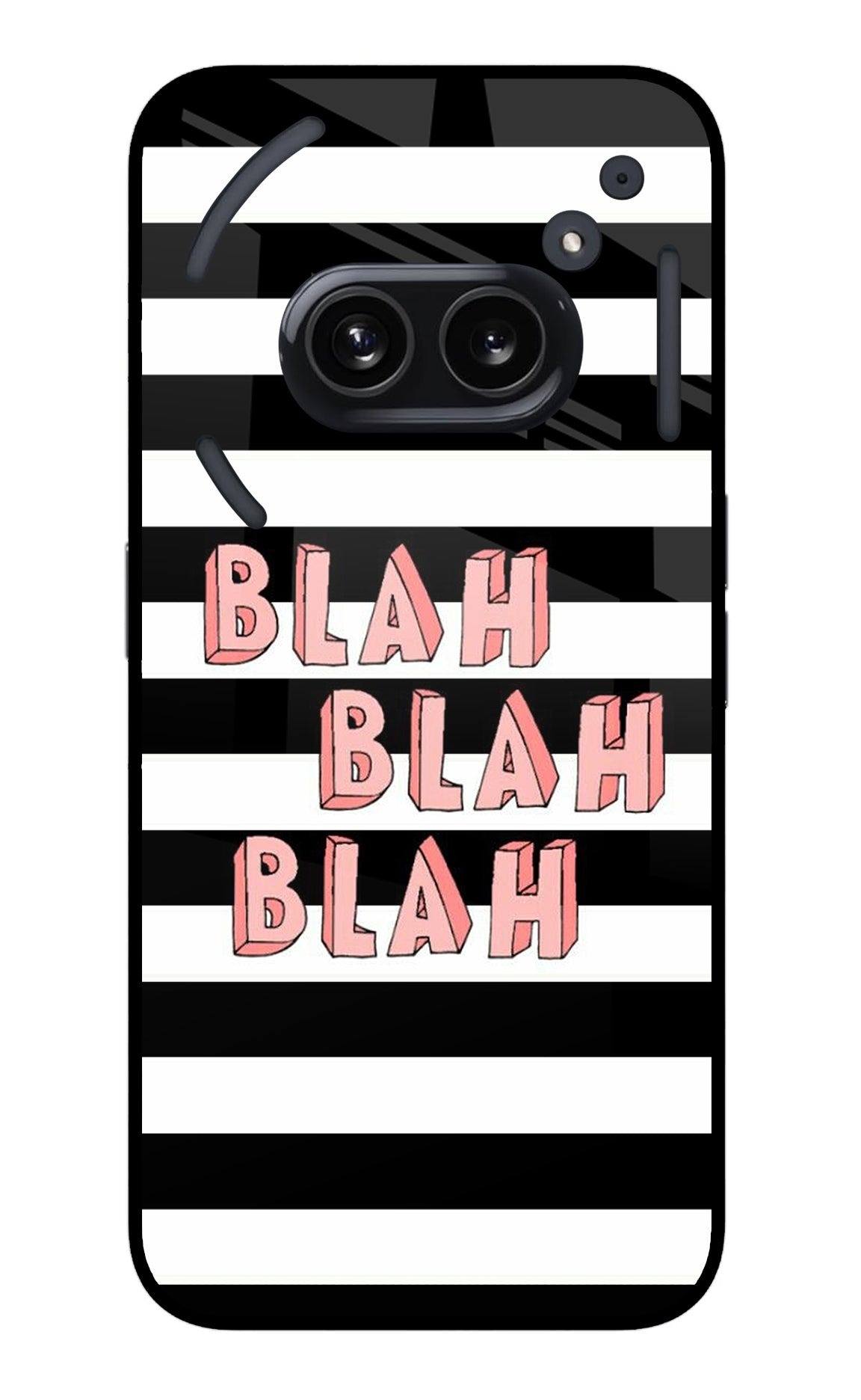 Blah Blah Blah Nothing Phone 2A Back Cover