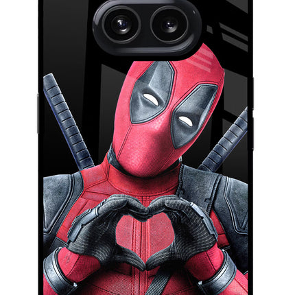 Deadpool Nothing Phone 2A Glass Case Back Cover by Casekaro
