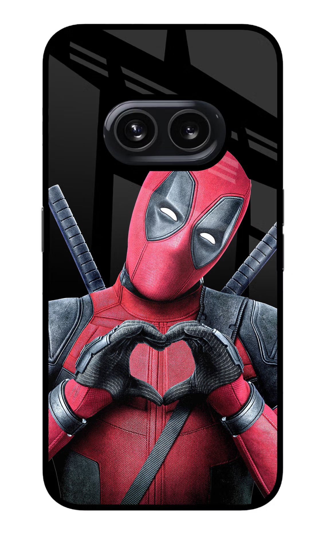 Deadpool Nothing Phone 2A Glass Case Back Cover by Casekaro