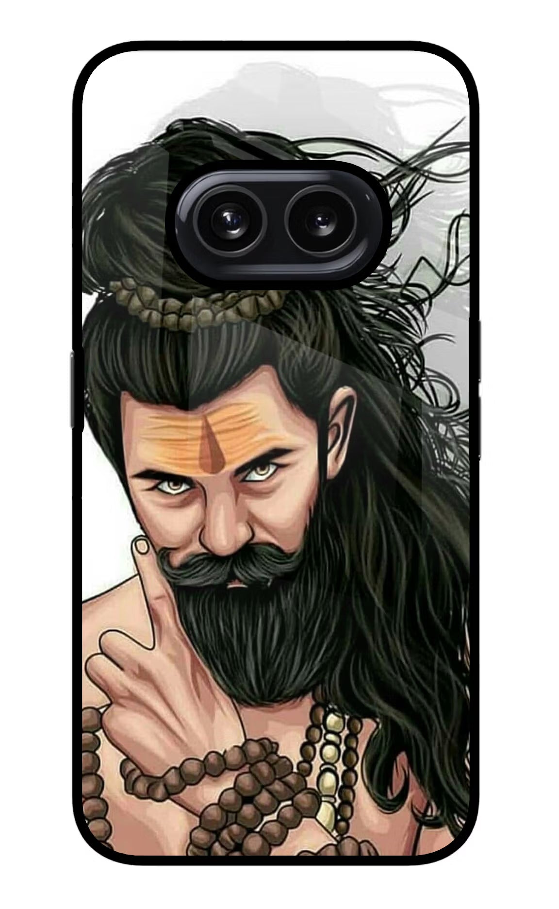 Mahadev Nothing Phone 2A Glass Case Back Cover by Casekaro