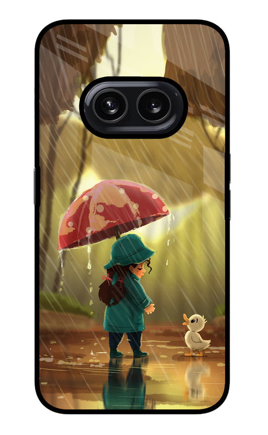 Rainy Day Nothing Phone 2A Glass Case