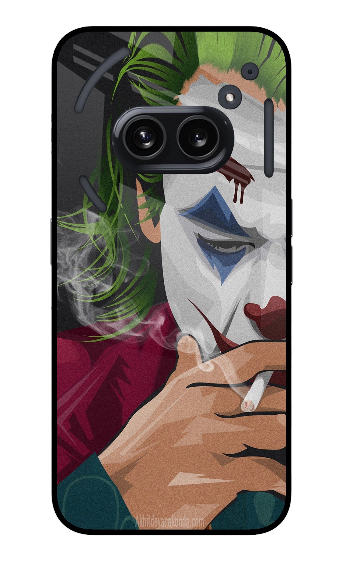 Joker Smoking Nothing Phone 2A Glass Case