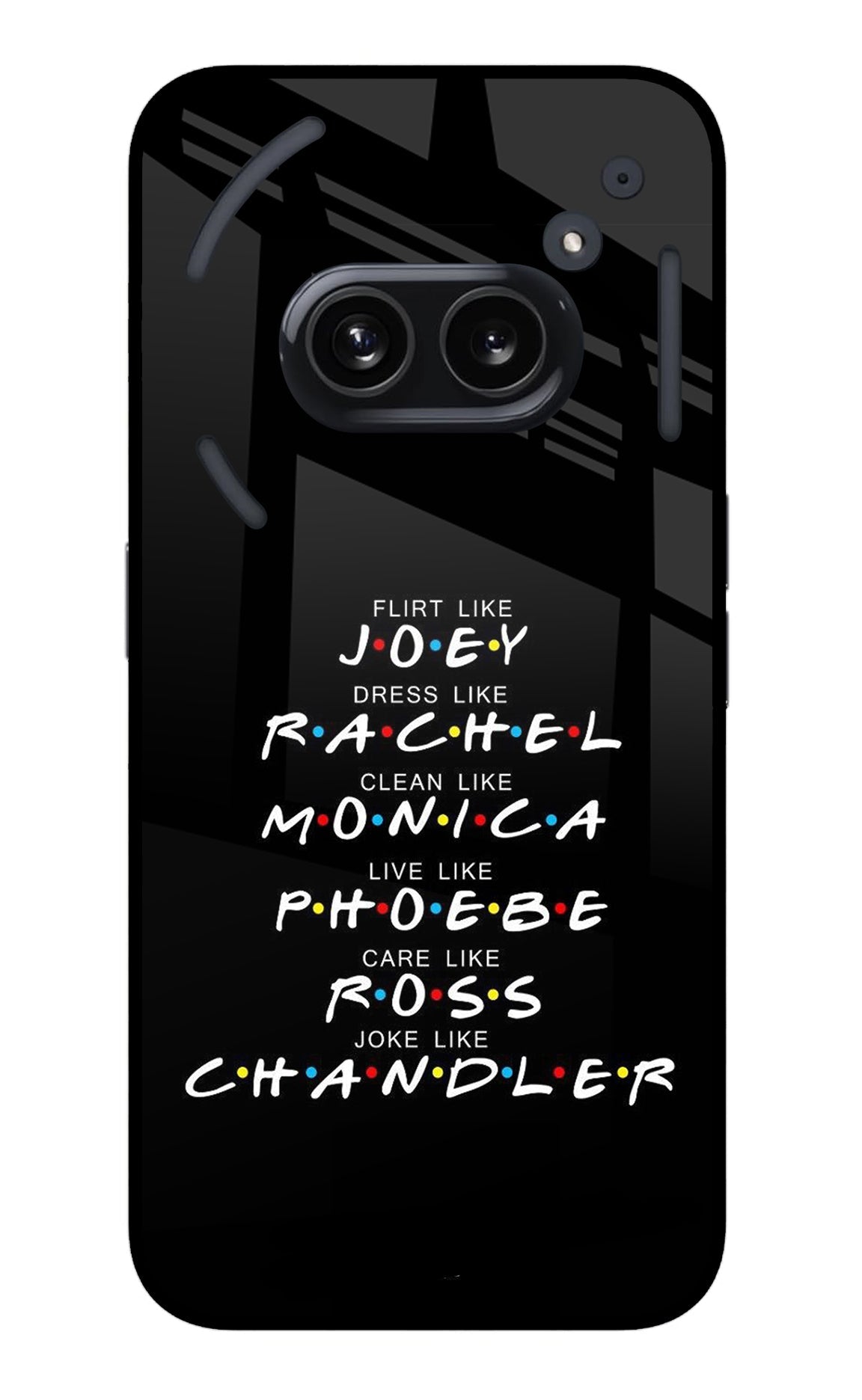 FRIENDS Character Nothing Phone 2A Glass Case